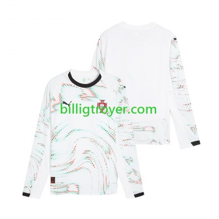 Billige Fotballdrakter Portugal Bortedraktsett 2025 Langermet